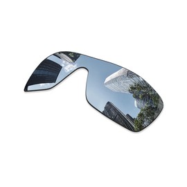 Combine8 Ploarized Replacement Lenses for Oakley Oil Rig Sunglasses - Silver Titanium