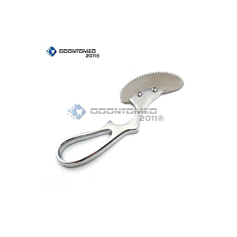 OdontoMed2011 ANGLED BONE CAST SAW 6" STAINLESS STEEL ODM