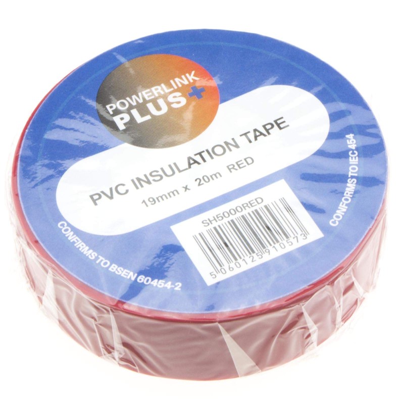 PVC Electrical Wire Insulation/Insulating Tape, 19 mm x 20 m,