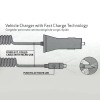 Verizon Original Verizon 25W Fast Car Charger MicroUSB w/LED Light