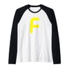 Creative Bold Yellow Letter F - Design Alphabet - Marker