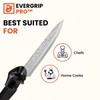 EverGrip Pro Chef Knife 8 Inch, High Carbon Stainless Steel