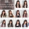 Bright Lara hf1423x-KU Full Wig, Long Straight Semi-Long Wig, One