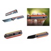 G10 Multi-Color Scales Knife Handle Grips Material (Mixed Colors)