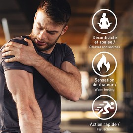 ROLL ON HUILES ESSENTIELLES Endol - Feeling of Warmth - To Soothe Muscles and Joints - Joint Gel - Made in France - French Laboratory Eric Favre