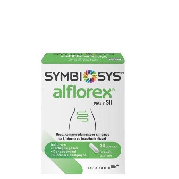 Biocodex Symbiosis Alflorex-Nutritional Supplement for the Treatment of Irritable Bowel Syndrome, 30caps
