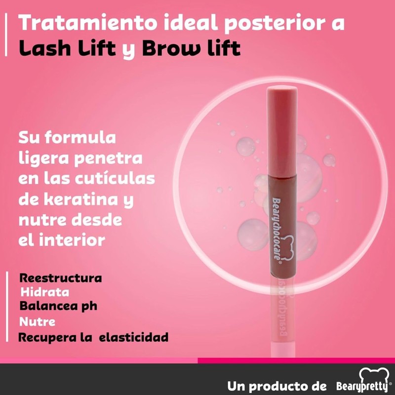 Beary Chococare Tratamiento Para Pestañas 5 pz