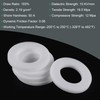 sourcing map PTFE Flat Gasket 22 mm / Diameter 12