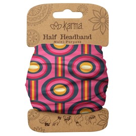 Karma Gifts Half headband, Retro Pink