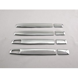 BRIGHTZ Impreza XV Hybrid GTE Plated Door Handle Cover Knob Half Type [VITZ-NOBU-HS-A2B2C0D4E0] GT TE E Impreza XV Hybrid Impreza XV Hybrid Impreza XV Hybrid 35556