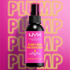NYX PROFESSIONAL MAKEUP NYX PROFESSIONAL MAKEUP Makeup Setting Spray - Plump Finish, Long-Lasting Face Mist with Vitamins and Electrolytes, Vegan Formula