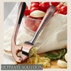 Premium Garlic Press, Professional Garlic Mincer, Easy to Squeeze and