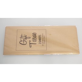rackcrafts.com Gift Box Gift Bag Tissue Paper Sheets Stuffing Paper Metallic Gold or Silver (Metallic Gold)