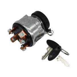 Neeseelily 83940565 Ignition Switch w/Keys SBA385200331 SBA38520030 Compatible with Ford New Holland Tractor 1620 1700 1710 1715 1900 1910 1920 1000 1100 1110 1200 1210 1300 1320 1320 1500 1510 1520