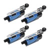 ECSiNG 4PCS ME-8108 Limit Switches Adjustable Roller Lever Arm Switch