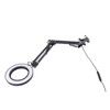 Foldable Eyecare Table Lamp Flexible Swing Arm Clamp Mount Lamp