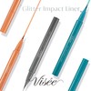 Visee Riche BL910 Glitter Impact Liner, Emerald Blue, 0.01 fl
