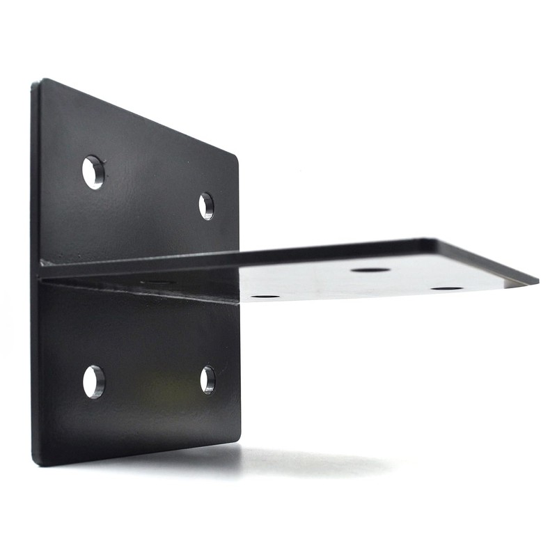 (2 Pack) Hidden Joist Bracket Fixed Base for 6x6 Beams,