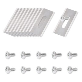 Pack of 10 Replacement Blades for Robot Lawnmower Universal Lawnmower Blades Titanium Robot Lawnmower Blade