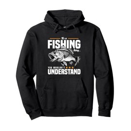 Fishing Jokes Party Favors Funny Fish Gadgets Fisherman Pullover Hoodie
