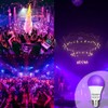 FAGUANGAO LED Black Light Bulb,9W(75Watt Equivalent) A19 UV Blacklight Bulb,120V,UVA