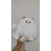 White Cat Stuffed Animals Pillow Cute Decorative Pillows for Bed