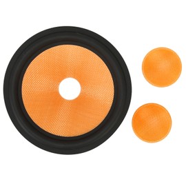 Paper Speaker Cone Drum Paper 1.4 Inch Inner Diameter Subwoofer Cones Drum Paper with Glass Fibre Surround for 8 Inch Speaker