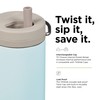 Klean Kanteen TK Wide Twist Top Blue Tint 473 g