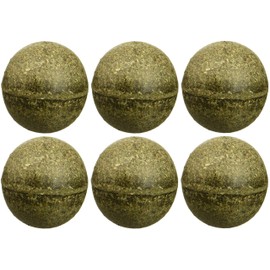 Pawbreakers Solid Catnip Balls, Original, 1.25" Diameter, All-Natural Treats for Cats (6 Pack)