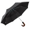 Fulton Open & Close Wooden Clock Handle Folding Umbrella, 31cm,