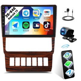 SIXWIN Android Car Stereo for Benz E-Class W124 1988-1992 with Wireless CarPlay Android Auto Mirror Link 2G+64G 9 Inch Touchscreen Bluetooth GPS Navigation WiFi FM Backup Camera MIC