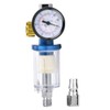 Denash Inline Compact Filter Pneumatic Tool, Solid Contaminant Filter for