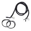 Patty Both Elastic Hair Ties Ponytail Holders, Black Sports Hair