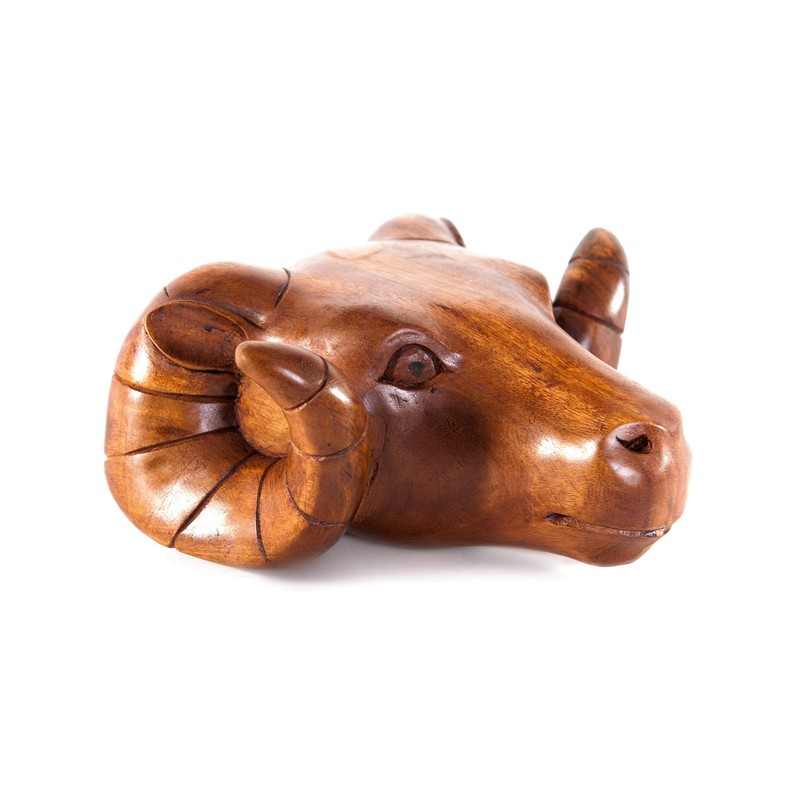 Windalf Wall Decoration RAM 20 cm Aries Hiking Trophy Viking