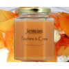 Just Makes Scents Peaches & Cream Scented Blended Soy Candle