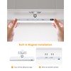 WILLED Motion Sensor Light Indoor, Battery Display, 60 LED Touch