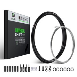 Chooee Bicycle Shift Cable for Shimano/Sram, Bicycle Shift Cable with Cable Scissors Set, Universal Bicycle Shift Cable 2.8 m with Oil Hose, 3.5 m Gear Cable Set for Road Bike, MTB, City Bike and