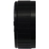 6mm Splined Hole Black Aluminium Amplifier/HiFi Control Knob Pack of