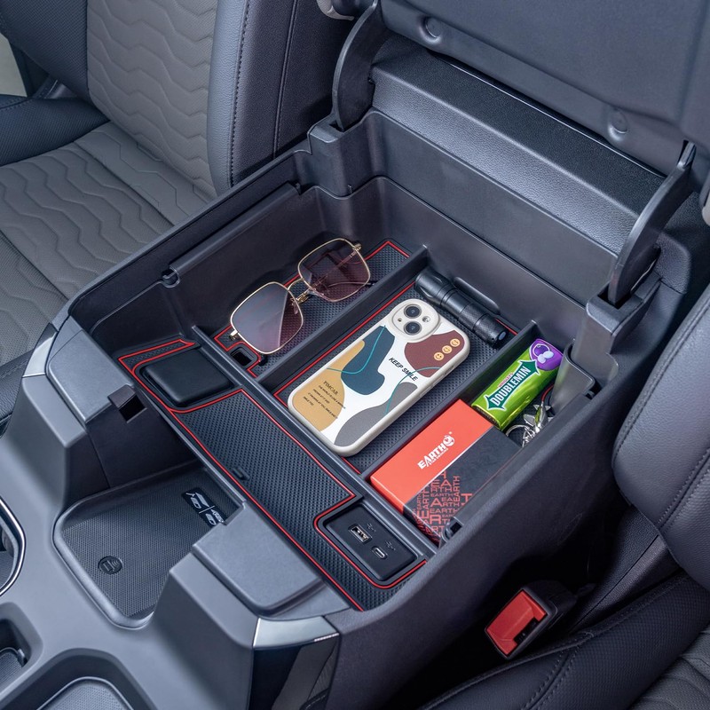 PIMCAR Center Console Organizer for 23-26 Chevy Silverado/GMC Sierra 1500,