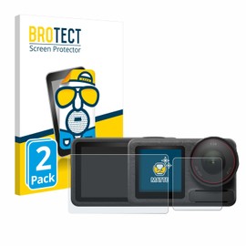 BROTECT Anti-Glare Screen Protector for DJI Osmo Action 5 Pro (Pack of 2) Matte Screen Protector Film Anti-Reflection Anti-Fingerprint