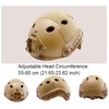 Tactical Helmet Adjustable PJ Helmet Lightweight Fast Protective for Airsoft