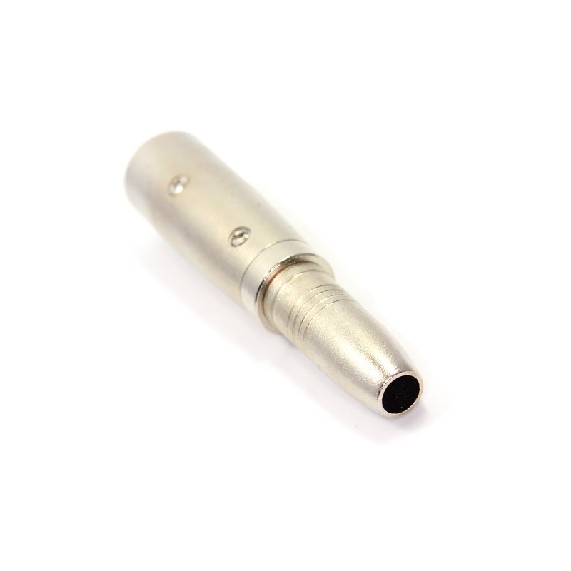 kenable XLR Male Pins to 6.35mm Mono Jack Socket Adapter