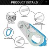 Emergency Shears with Strap Cutter and Glass Breaker Stainless Steel