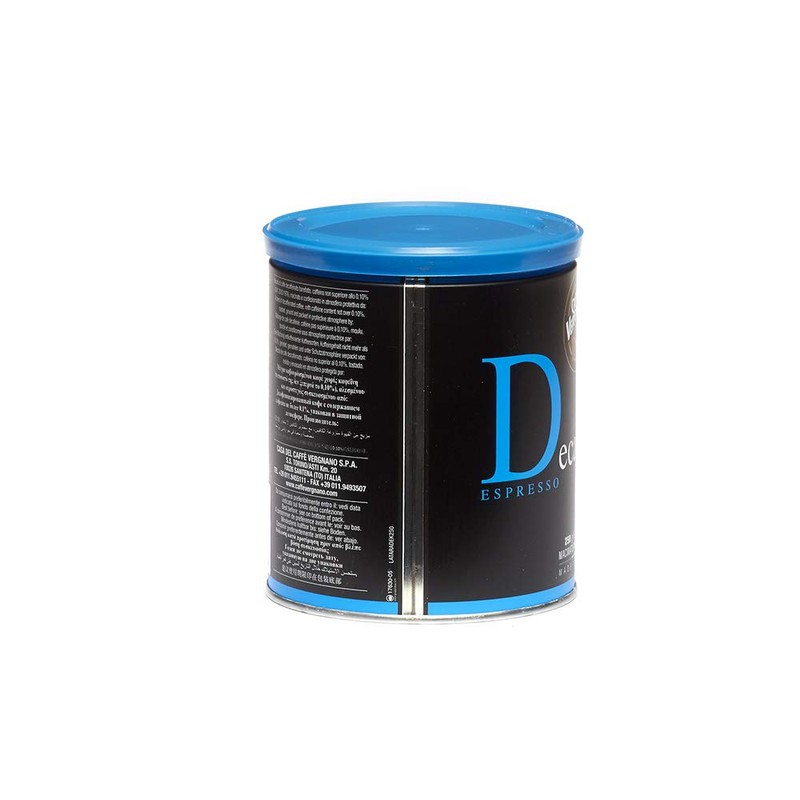 Caffe Vergnano Decaf Espresso Roast - 8.8 oz. - 250g