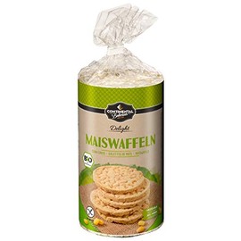 Bio Maiswaffeln mit Meersalz, glutenfrei, 120 g