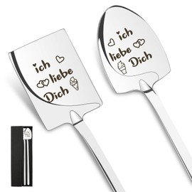 Geschenk Eltern,Muttertagsgeschenke Für Mama,Vatertagsgeschenk Für Papa,Geschenke Für Mama,Papa Geschenk,Muttertagsgeschenk,Vatertagsgeschenk,Eisportionierer Edelstahl,Beste Mama Geschenk