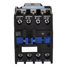 Heschen AC Contactor, CJX2-2510, 24V 50/60Hz Coil, 3P, 3 Pole, Normally Open, Ie 25A, Ue 380V