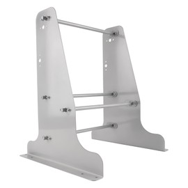 Tour Pak Pack Wall Mount Storage Rack Holder for Harley Electra Glide 1997- Passenger Backrest Storage Holder Grey
