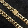 PY BLING Mens Heavy Miami Cuban Link Chain Choker 14k