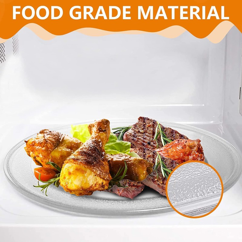 12'' Replacement Microwave Glass Plate Compatible with LG,Whirlpool- Microwave Plate